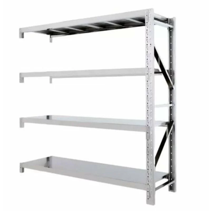 Extensie raft depozitare din Inox 304, 200 kg/nivel pretabil HORECA