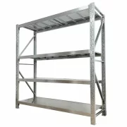 Tarolopolc rozsdamentes acelbol 304, 200 kg/szint alkalmas HORECA-hoz