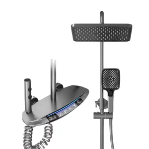 Set pentru duș multifuncțional cu termostat si afișaj electronic