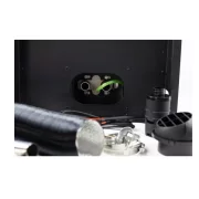 Преносим квадратен премиум дизелов отоплител Smart Heater с мощност 8 KW, работещ на 12V, 24V и опционално на 220V.  Алуминиев корпус Японска запалителна свещ Kyocera Включена  Еко такса