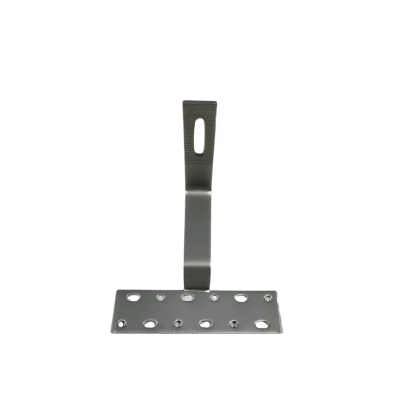 Clema pentru acoperis tigla compatibila cu sinele R19 / R22 (prindere laterala)