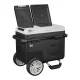 Автомобилен хладилник и ледогенератор SMART COOLER 36L, 12-24V, с колела и дръжка за лесно пренасяне, компресор и LCD дисплей.