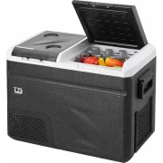 Nevera Portátil de Alto Rendimiento con Fabricador de Hielo Integrado SMART COOLER 36L, 12-24V, con compresor y pantalla LCD