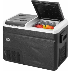 Nevera para coche y fabricadora de hielo SMART COOLER 36L, 12-24V, con compresor y pantalla LCD