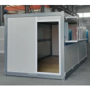 Konteiner Sgievaem siv - dvoen stieklopaket / predna vrata / stranichno otvariashch se plot tip 5800 x 2500 x 2450 (D x Sh x B mm)