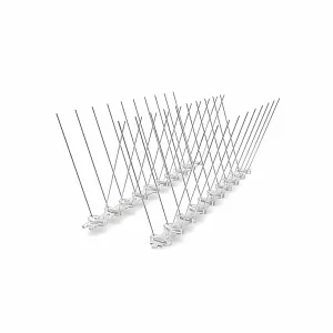 Banda antipasari cu suport din plastic , 25 cm , 30 țepi