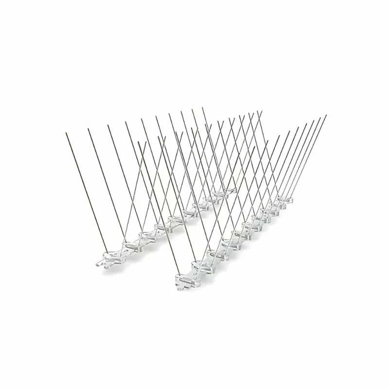 Banda antipasari cu suport din plastic , 25 cm , 30 țepi