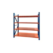 Estantería peatonal profesional para almacenaje L2000x600xH2000, 1200 kg