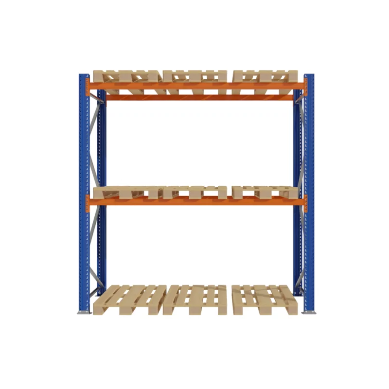 Raft pentru depozitare paleti 2880mm x Adancime 1100mm x Inaltime 3500mm, 3300kg/nivel/9 europaleti