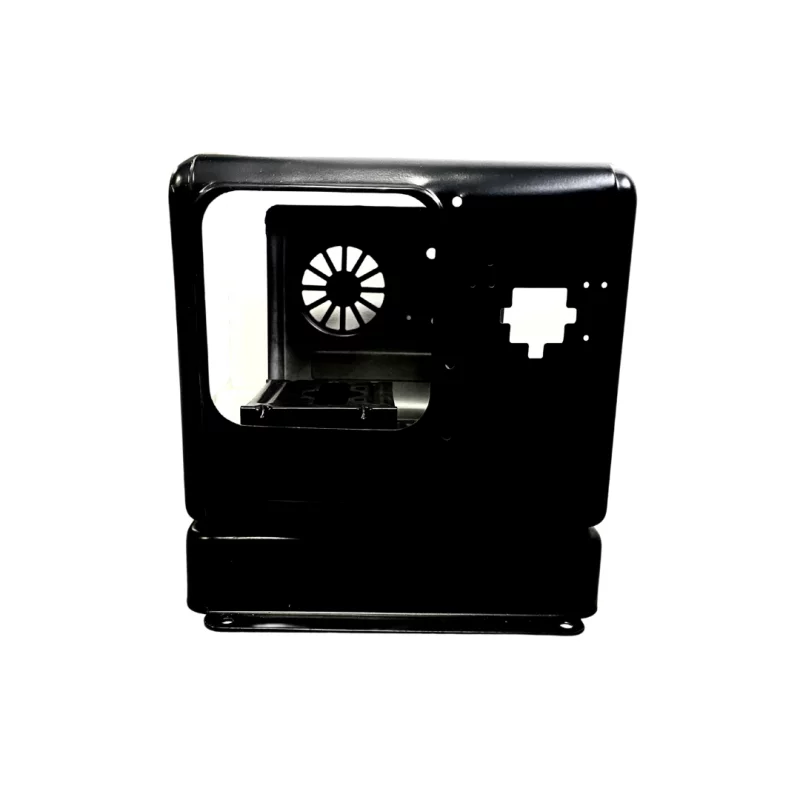 Cadru negru, metalic, potrivit pentru sirocourile patrate Smart Heater