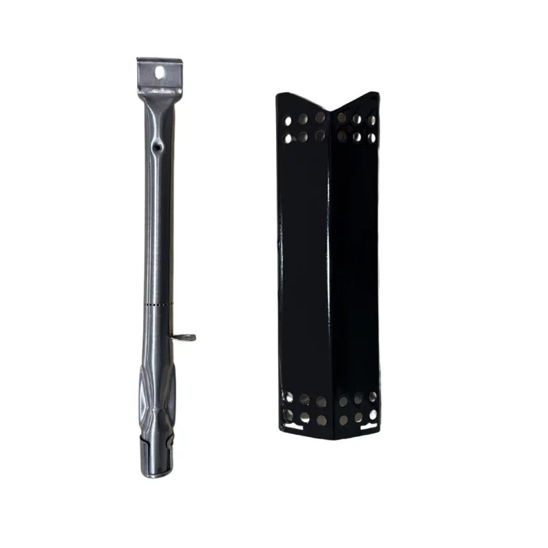 Set arzator gratar si capac de protectie pentru arzator