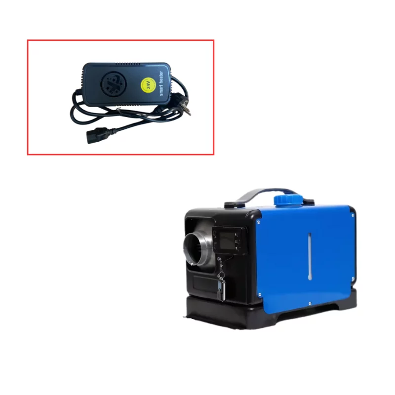 Sirocou portabil smart heater, patrat premium, putere 8 kw, 12V,24V si optional 220V, carcasa din aluminiu si bujie japoneza kyocera, taxa verde inclusa