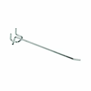 Carlig metalic simplu pentru raft depozitare, lungime 200 mm