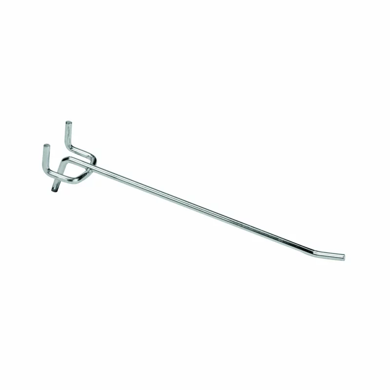 Carlig metalic simplu pentru raft depozitare, lungime 200 mm