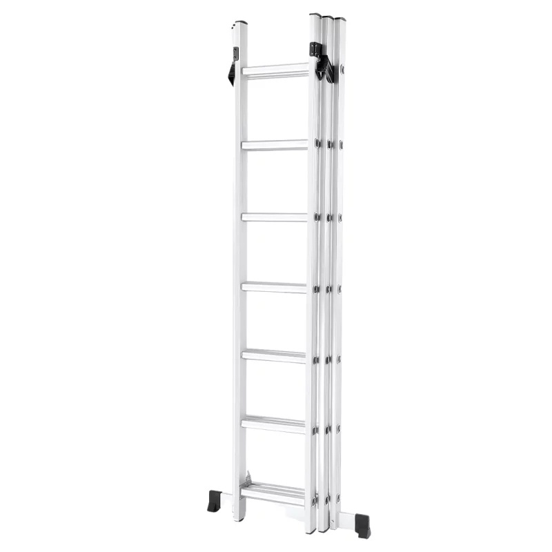 Scara profesionala din aluminiu,3 tronsoane 3 x 7 trepte
