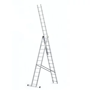 Scara profesionala din aluminiu, 3 tronsoane 3 x 13 trepte