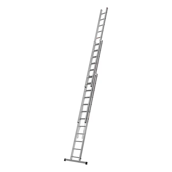 Scara profesionala din aluminiu, 3 tronsoane 3 x 16 trepte