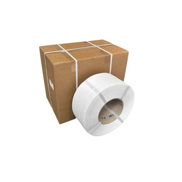 Poluavtomatichna mashina za obvierzvane na paleti s PP lenta, Smartheather, za 12 mm shiroka i 0,65 mm debela PP lenta, toplinno zapechatvane