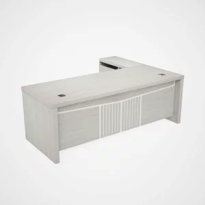 Birou directorial cu dulap lateral mobil ,design modern și elegant ,calitate premium , dimensiuni 1800*800*750