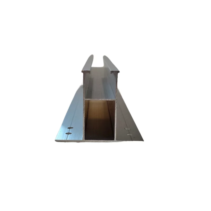 Mini-sina 340 mm, inaltime de 60 mm cu doua benzi de protectie de cauciuc si 4 suruburi autoforante 6,3*38