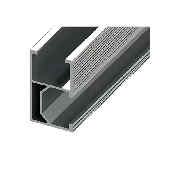 Sina aluminiu prindere laterala panouri solare fotovoltaice lungime 2,2 m latime 26 mm inaltime 42 mm