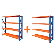 Profesionalen raft za siekhranenie L2000xL600xH2000, 3600 kg