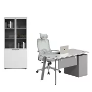 Komplekt ofis mebeli s moderen i eleganten dizain, premium kachestvo