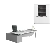 Komplekt ofis mebeli s moderen i eleganten dizain, premium kachestvo