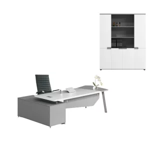 Komplekt ofis mebeli s moderen i eleganten dizain, premium kachestvo