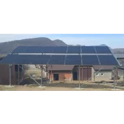 Stomanena konstruktsiia za montazh na fotovoltaichni paneli, reguliruem iegiel-10 Kw