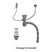 Chiuvetă modernă de bucătărie culoare: negru, multifuncțională, duș extractibil, spălător pahare, filtrare apă, inox, calitate premium, accesorii incluse dimensiuni 750*460*220mm