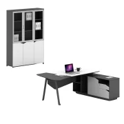 Komplekt ofis mebeli s moderen i eleganten dizain, premium kachestvo