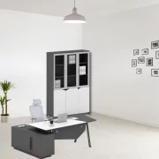 Komplekt ofis mebeli s moderen i eleganten dizain, premium kachestvo