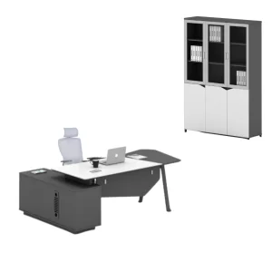 Komplekt ofis mebeli s moderen i eleganten dizain, premium kachestvo