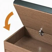 Shkaf za obuvki s peika – Moderen i eleganten dizain, 100x34x50 sm, bial tsviat, praktichno reshenie za organizatsiia