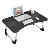 Sgievaema masa za laptop, 60x40x28sm, cherna – Moderen dizain ot MDF i metal