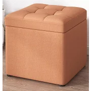 Taburetka s miasto za siekhranenie, 30x30x35sm, oranzheva – Moderen dizain ot plat i gieba