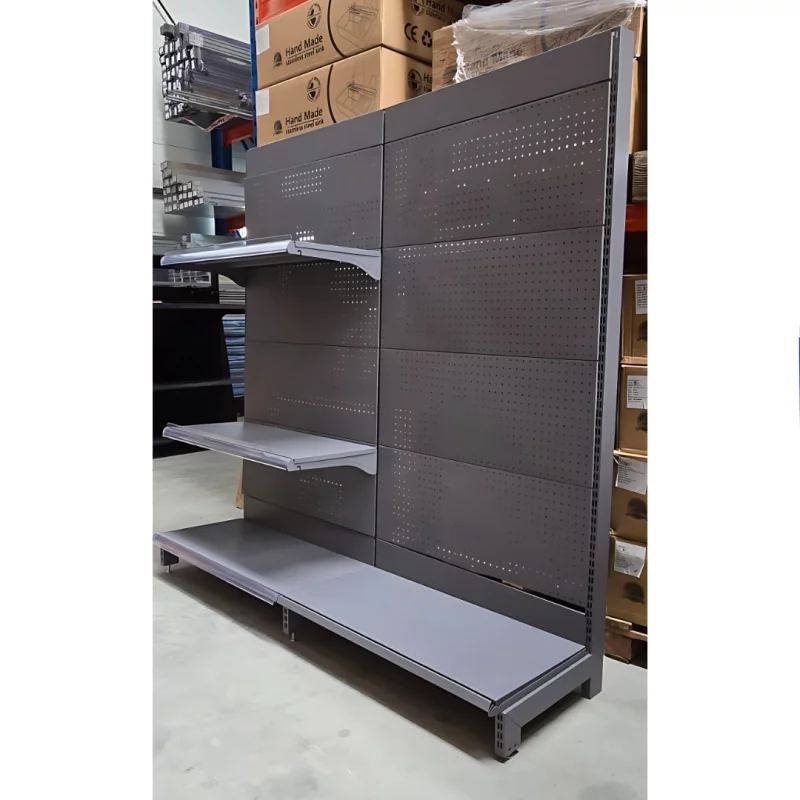Extensie raft depozitare din otel , pretabil HORECA , dimensiuni L 900x l 450x H 1800 mm