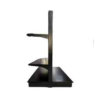 Dupla acel tarolopolc hosszabbito, HORECA-hoz, meretek L 1200x sz 1000x ma 1600 mm