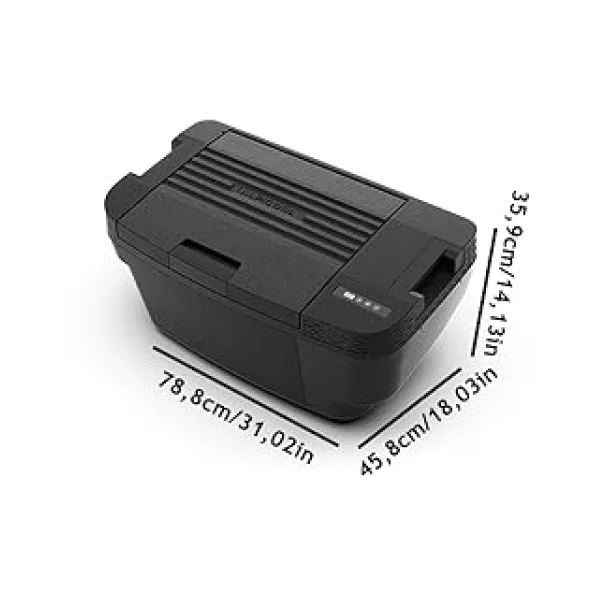 Khladilnik za kola SMART COOLER TSL35, 12/24V – Spetsialno proektiran za Tesla Model Y, kapatsitet 35L, s kompresor, LCD displei