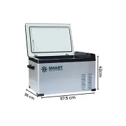 Frigider auto cu compresor smart cooler 40l , 12/24 V , cu display lcd si bluetooth, taxa verde inclusa