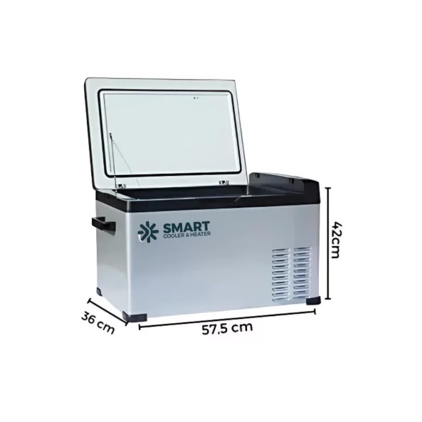 Frigider auto cu compresor smart cooler 40l , 12/24 V , cu display lcd si bluetooth, taxa verde inclusa