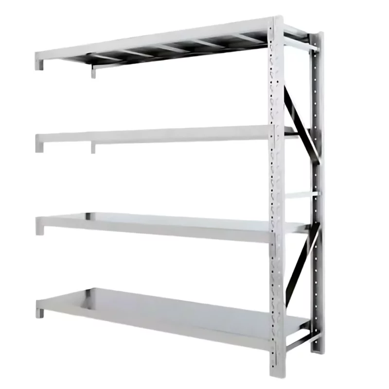 Extensie raft depozitare din Inox 304, 300 kg/nivel pretabil HORECA
