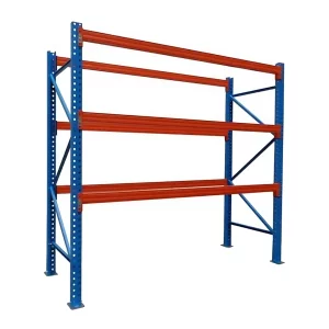Raklaptároló állvány 2880 mm x mélység 1100 mm x magasság 5500 mm, 3300 kg/szint/12 euroraklap