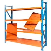 Професионален рафт за съхранение  L2000x600xH2000, 2000 кг.