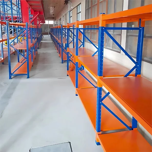 Професионален складов стелаж L5800x600xH2000, 6000 кг