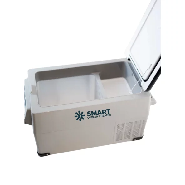 Auto hutoszekreny intelligens hutovel CF35 kompresszor, 12/24 V, LCD kijelzovel es bluetooth-al, zold adoval