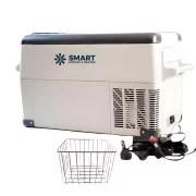 Auto hutoszekreny intelligens hutovel CF35 kompresszor, 12/24 V, LCD kijelzovel es bluetooth-al, zold adoval