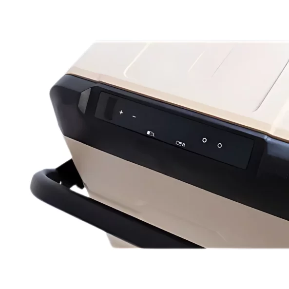 Frigider auto cu compresor smart cooler, cu bluetooth, roți si zona dubla de racire, capacitate 55L, taxa verde inclusa