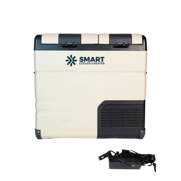 Auto hutoszekreny intelligens hutokompresszorral, bluetooth-al es dupla hutozonaval, urtartalom 55L, zold adot tartalmaz